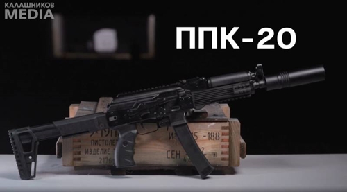 Súng tiểu liên PPK-20: Vũ khí mới của quân đội Nga